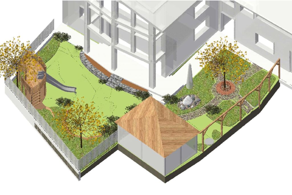 Gartenplan